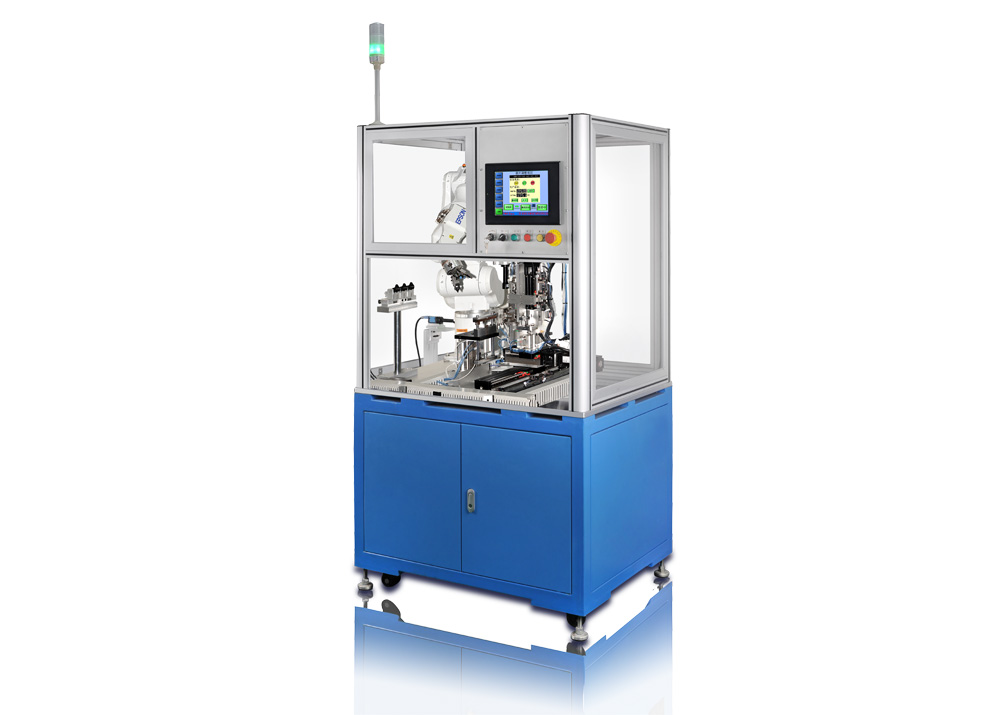 数字芯片折弯及插入机